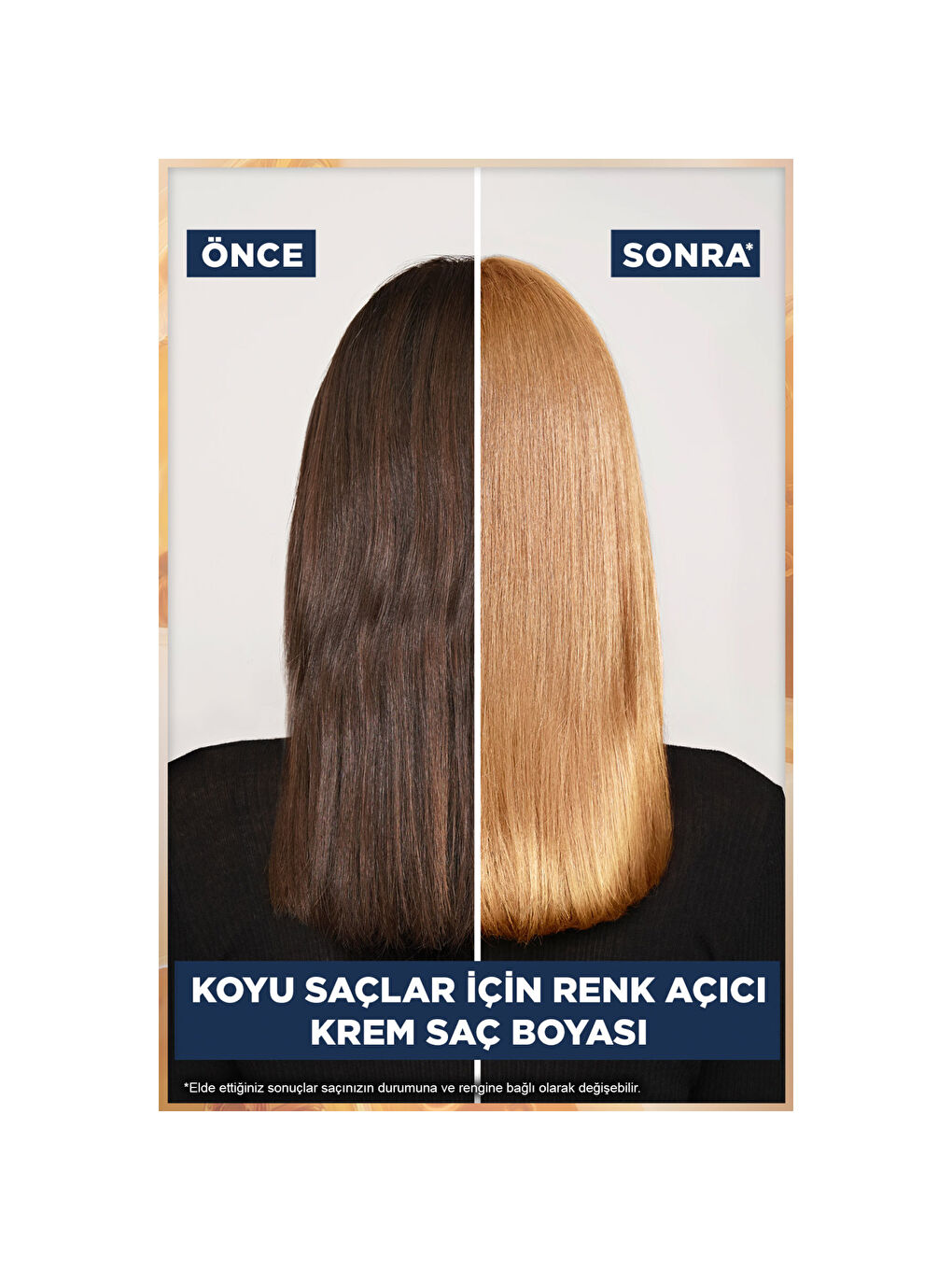 Çarpıcı Renkler HL3 Koyu Saçlar için Sarı Saç Açıcı Krem Saç Boyası-1