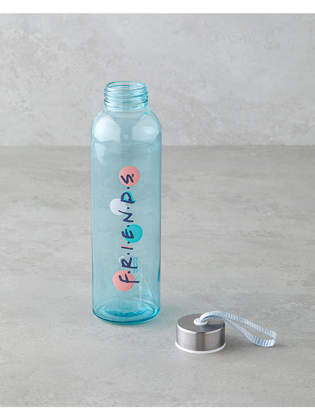 Beyaz Friends Cam Lisanslı Şişe 500 ml Renkli-1