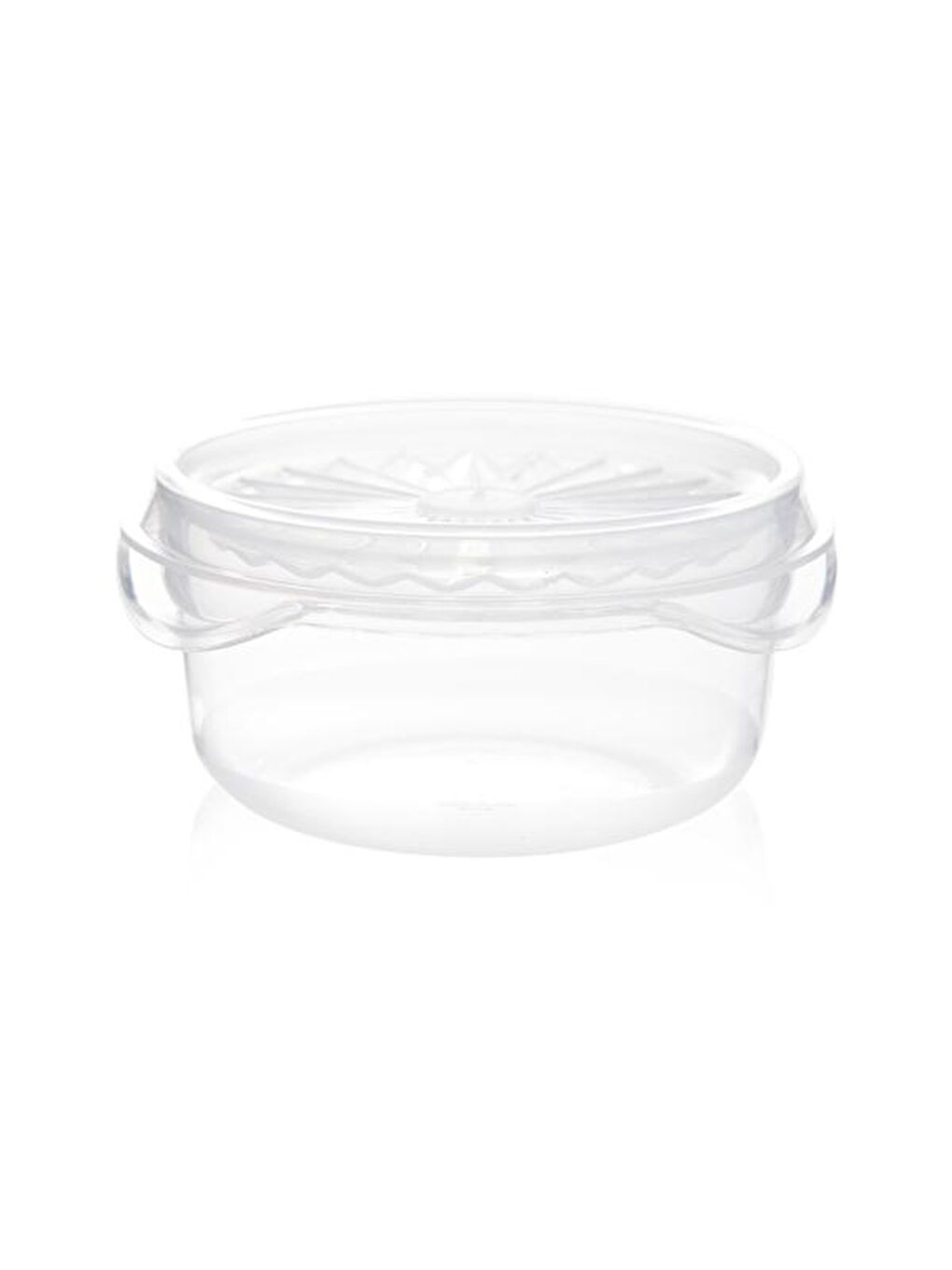 Renksiz 3'lü Sarımsak Limon Saklama Kabı - Şeffaf - 100 ml-3