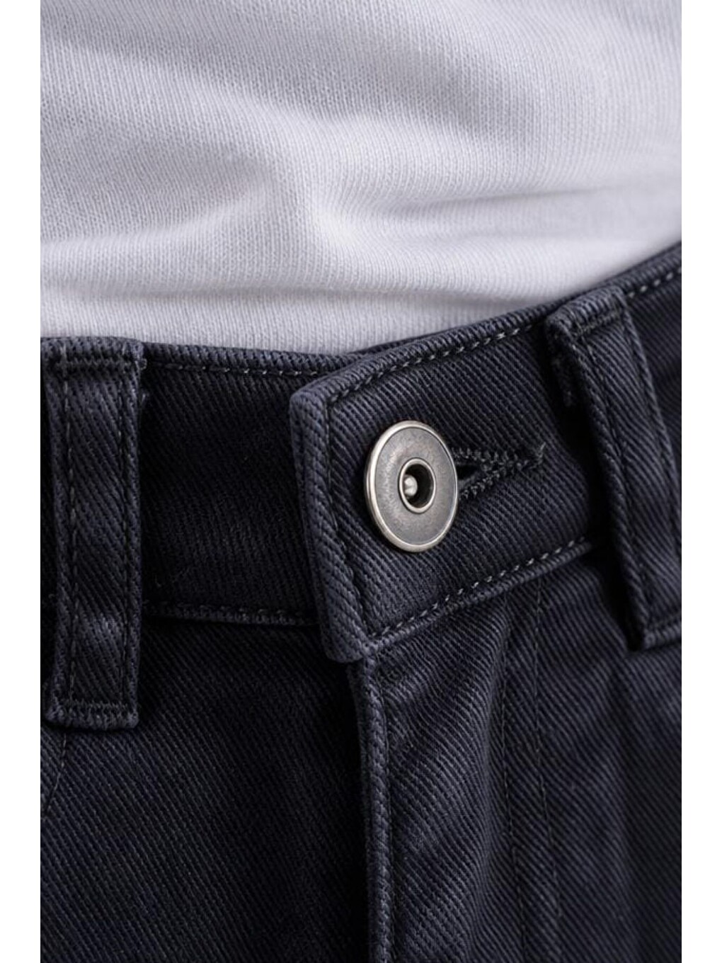 Siyah Erkek Çocuk Elastanlı Jean Şort Pnt6011-4