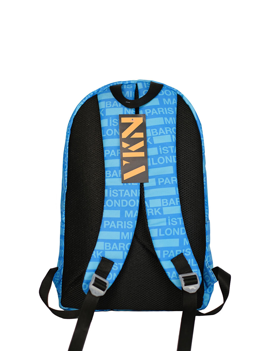 Lacivert Cities Ön Bölmeli Unisex Sırt Çantası-3