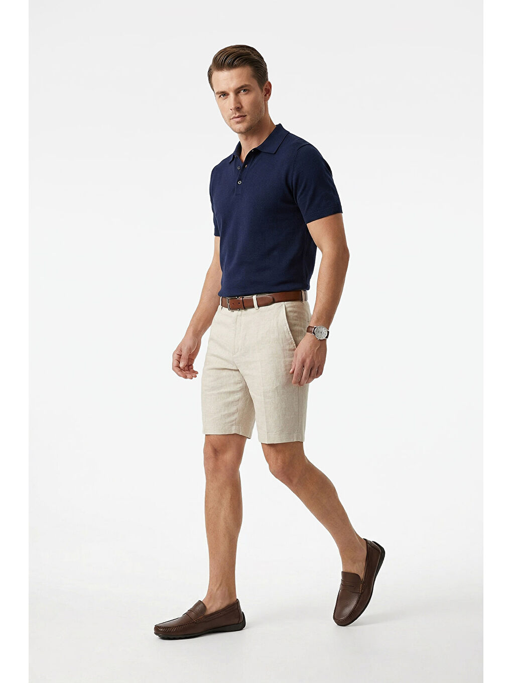 Kahverengi Erkek KAHVERENGİ Rok Hakiki Deri Loafer Ayakkabı-2