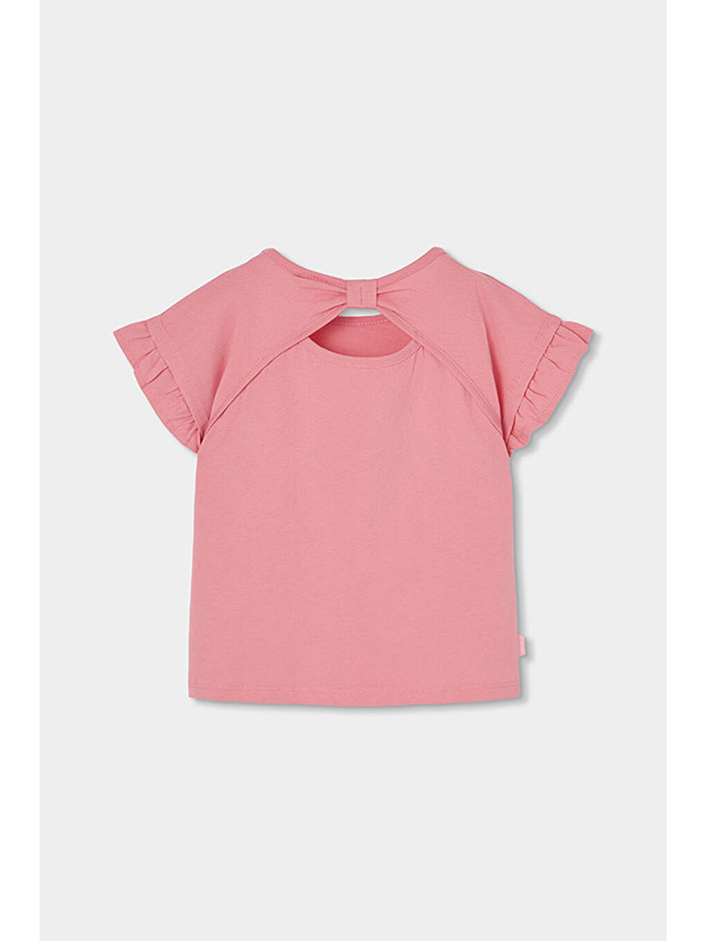 Çiçek Desenli Tshirt 2-6 Yaş Kırmızı-1