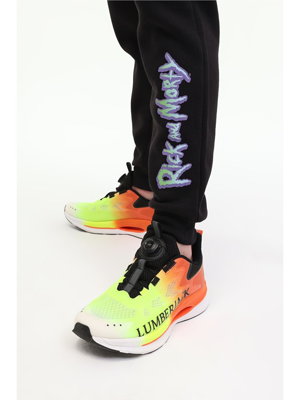 ML RICKMORTY 22PK-280 4PR Siyah Erkek Jogger Eşofman Altı-4