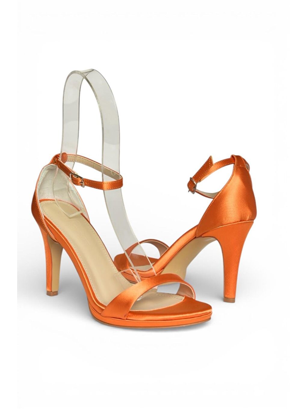 Turuncu Kadın Topuklu Ayakkabı Y569716904-4