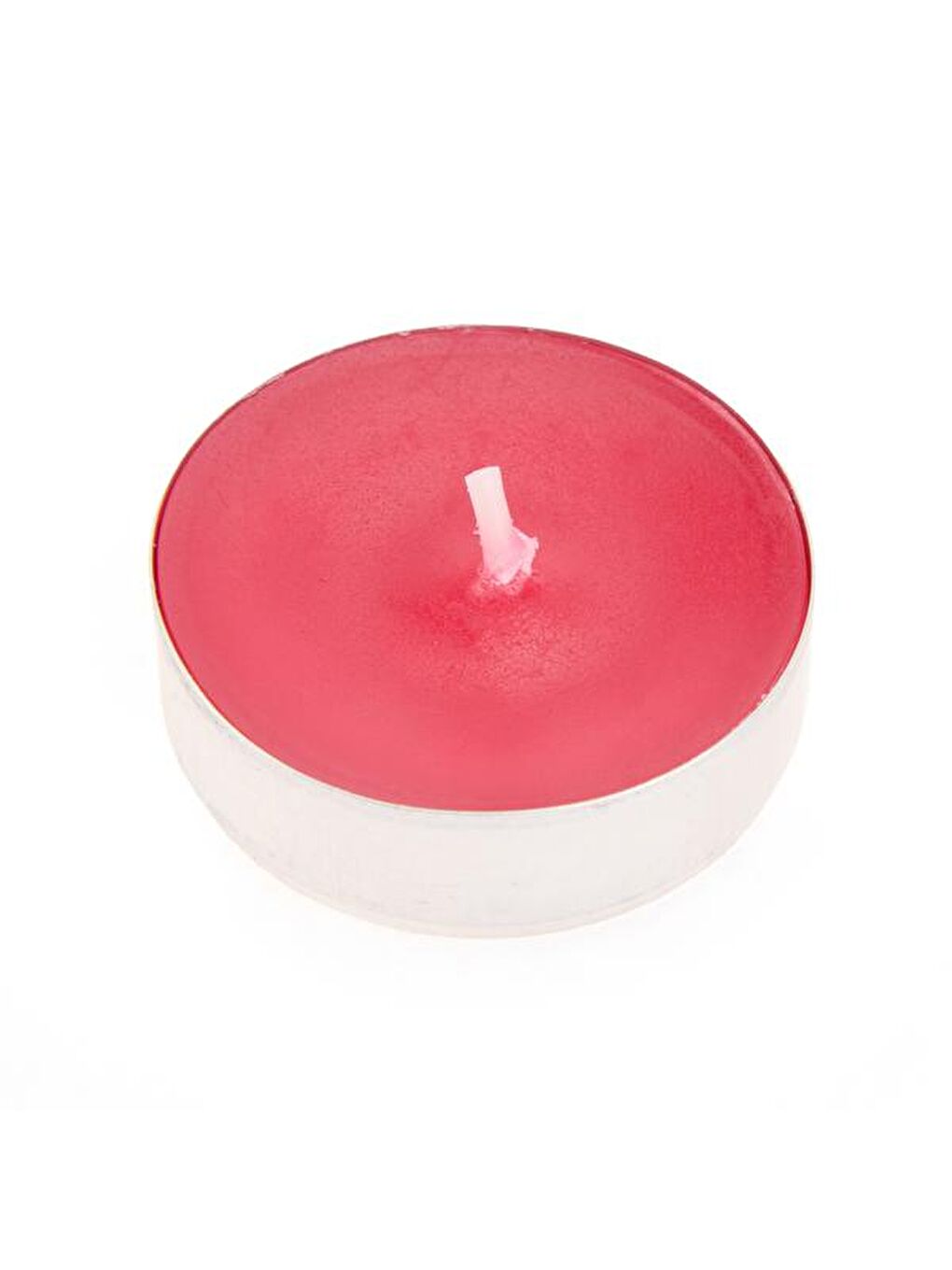 25'li Tealight Mum - Kırmızı - 3,8 cm-3