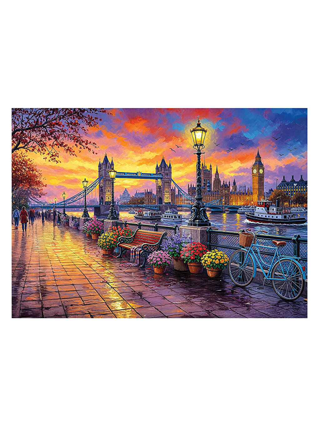 Puzzle 1500 Parça Tower Bridge II 4583-1