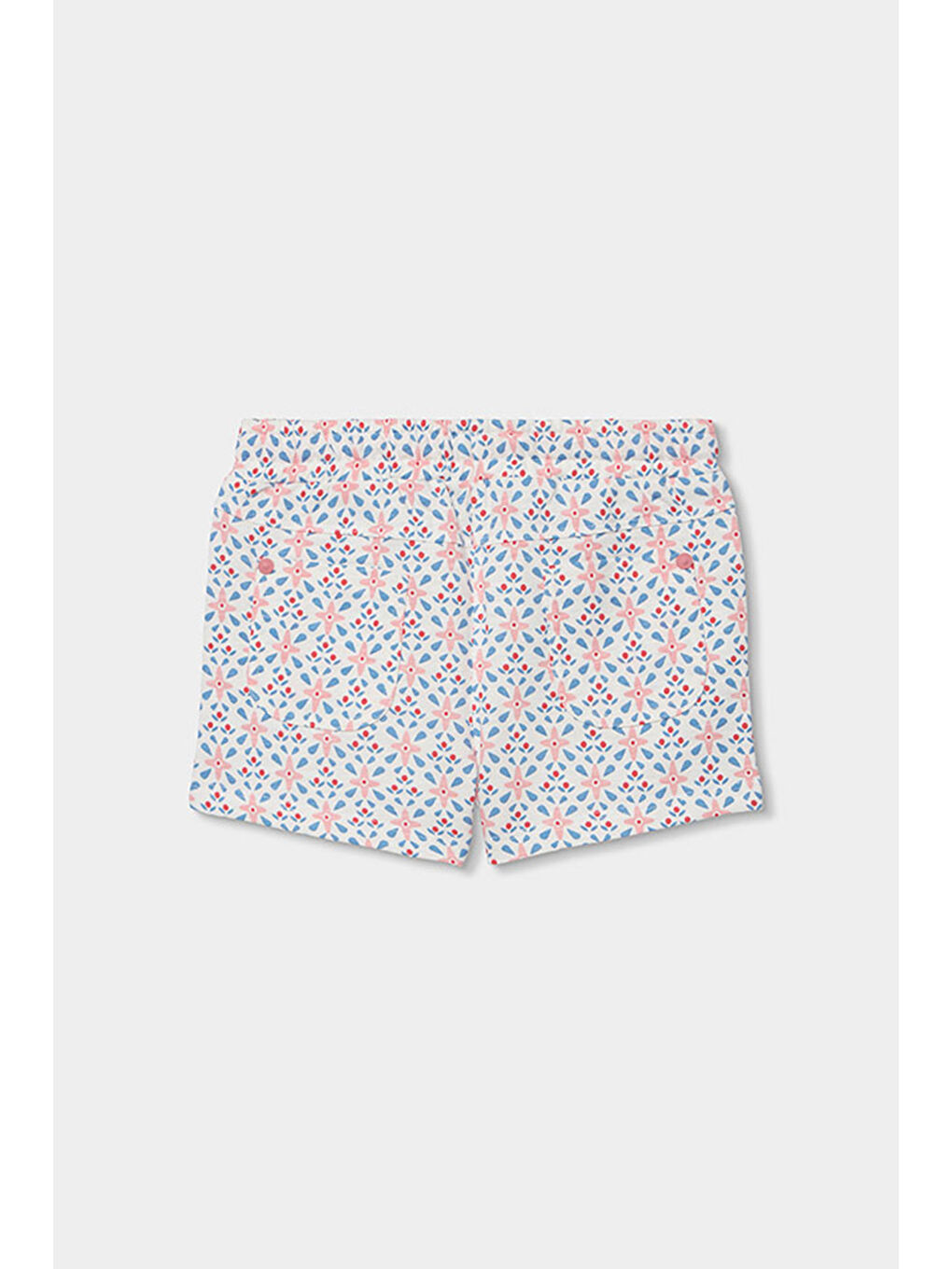 Karışık Çiçek Desenli Şort 2-6 Yaş Çok Renkli-1