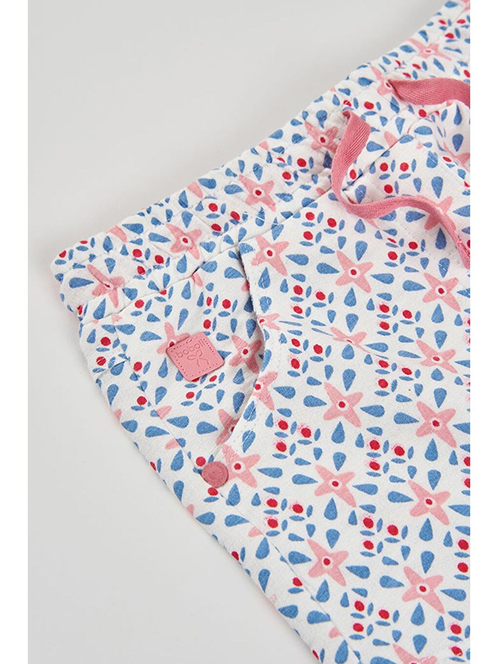 Karışık Çiçek Desenli Şort 2-6 Yaş Çok Renkli-2