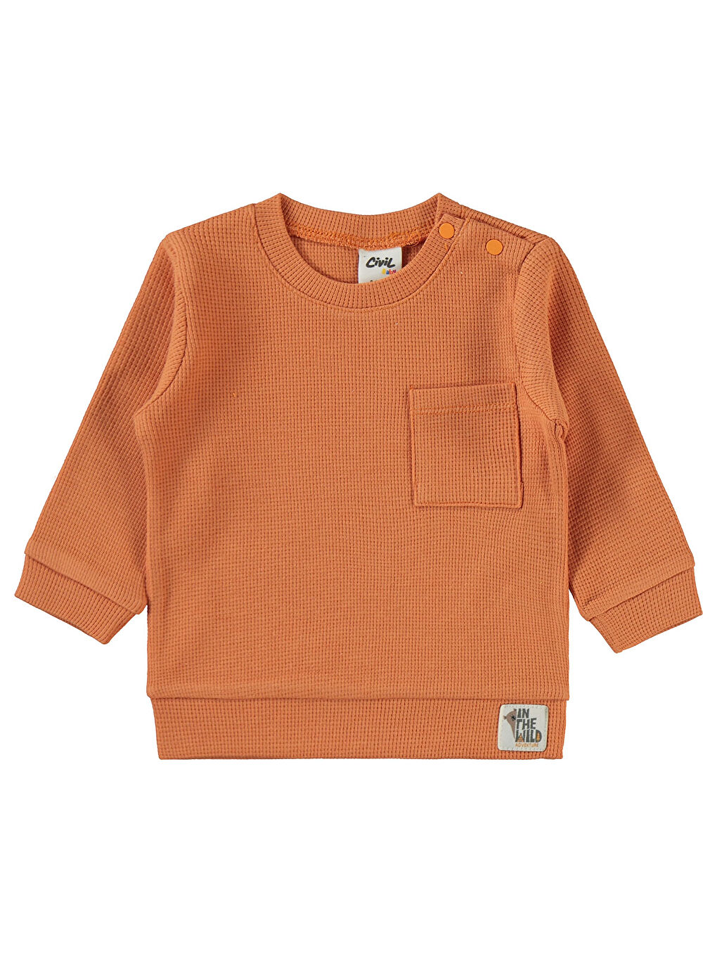 Turuncu Baby Bebek Takım 6-18 Ay Bakır-2