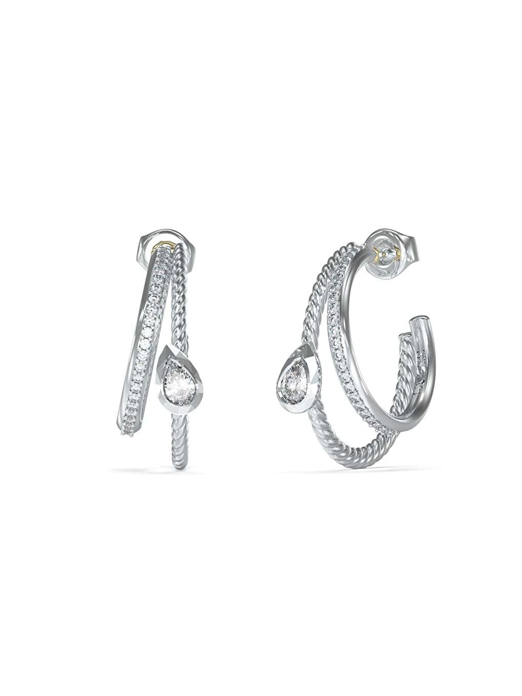 Gri JGUJUBE05244JWRHTU Kadın Küpe