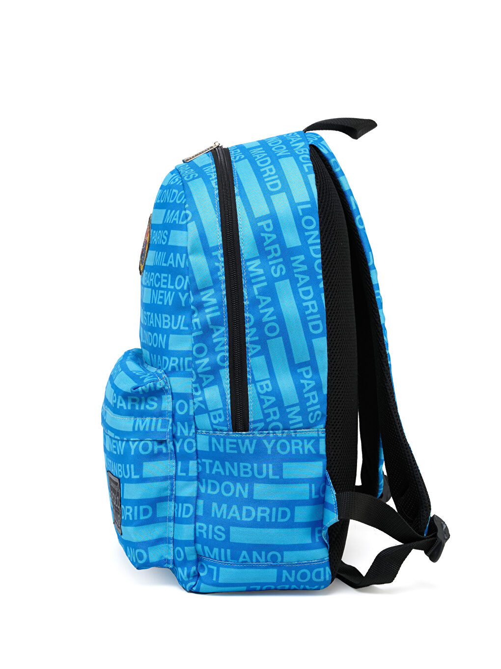 Turkuaz Cities Ön Bölmeli Unisex Sırt Çantası-2