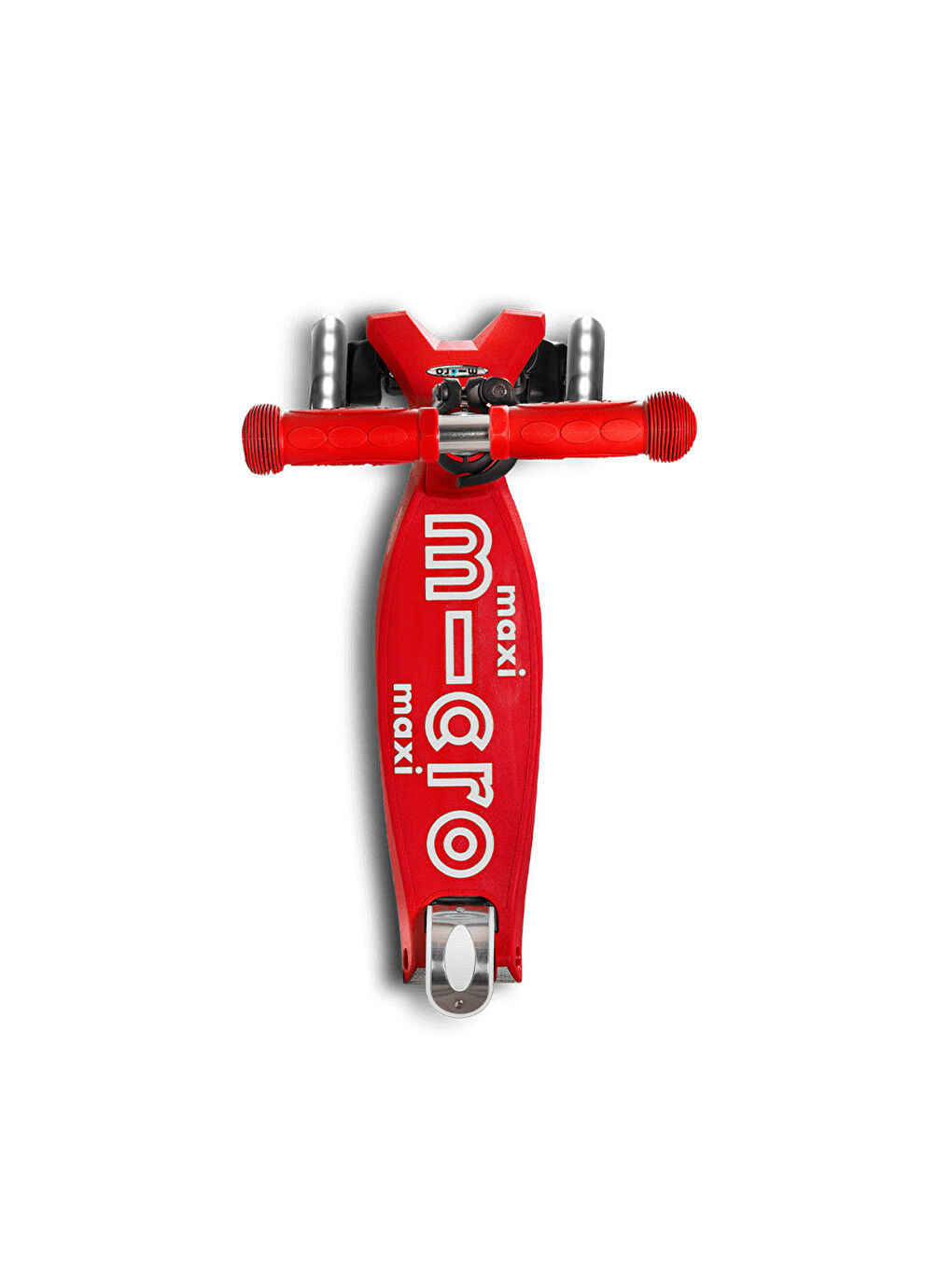 Maxi Deluxe LED 3 Tekerlekli Scooter Red-1