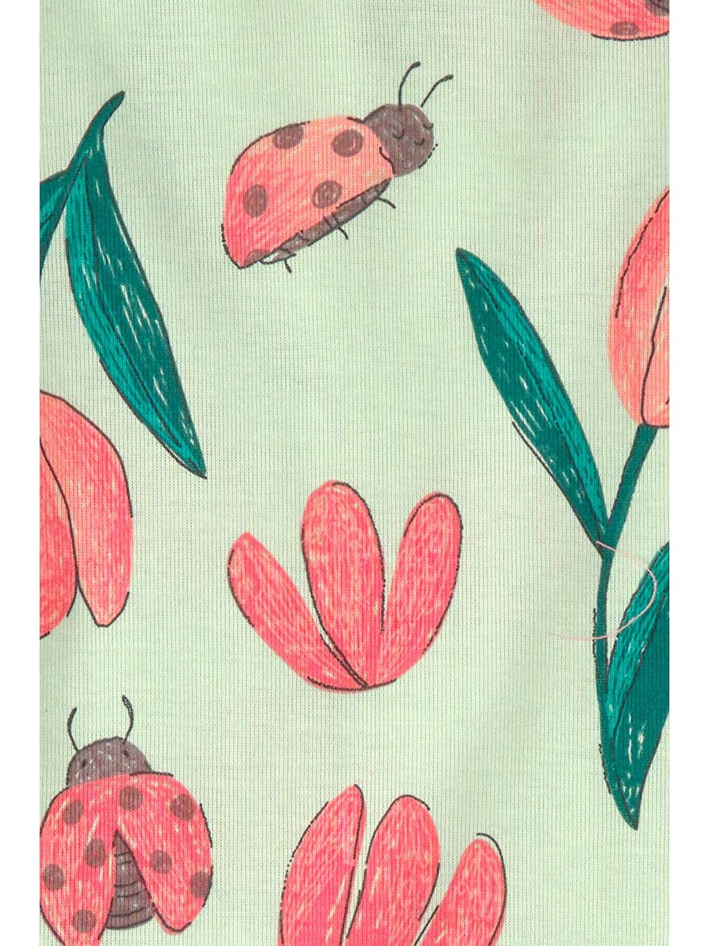 Karışık Küçük Kız Çocuk Pijama Set 2 Yaş-5 Yaş Çok Renkli-2