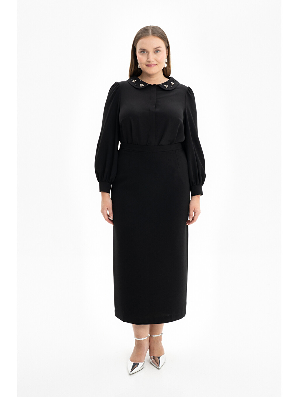 Siyah Basic Etek