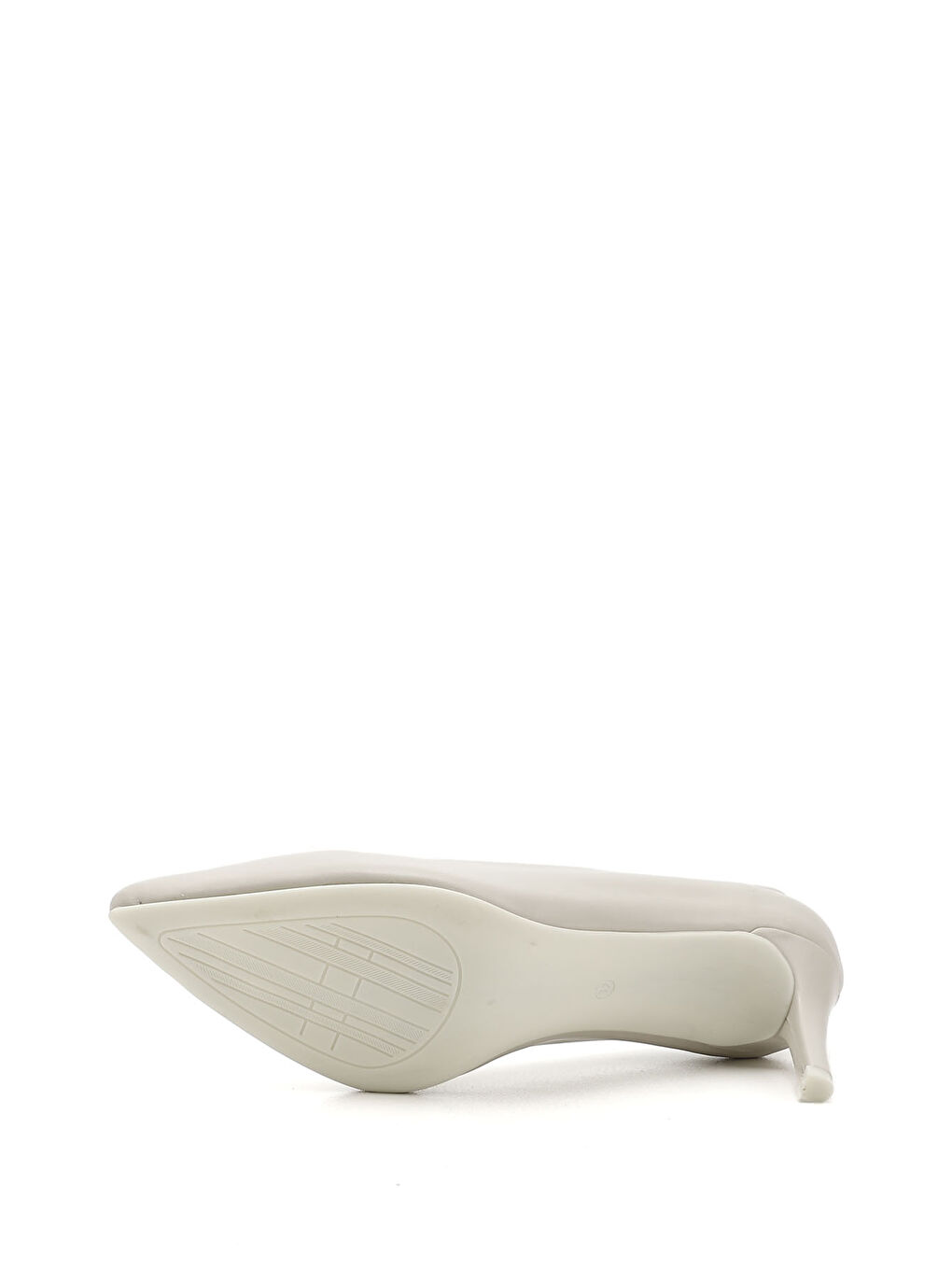 Bej Kadın BEJ-CAMEL Sivri Burun İnce Topuklu Hakiki Deri Stiletto-3