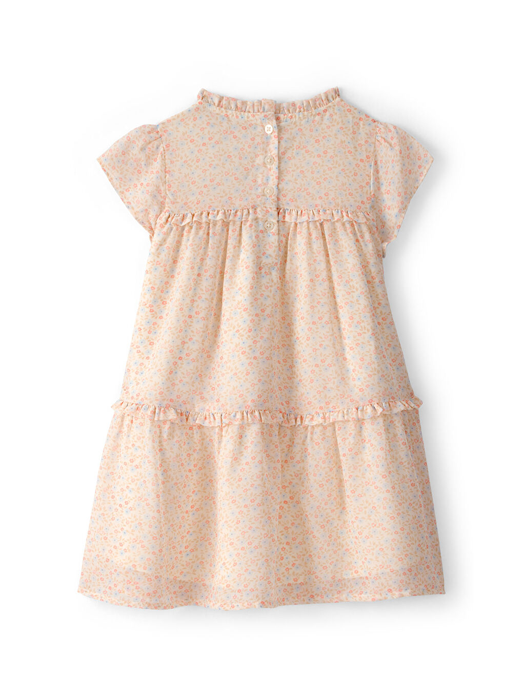 Karışık Küçük Kız Çocuk Elbise 2 Yaş-5 Yaş Çok Renkli-1