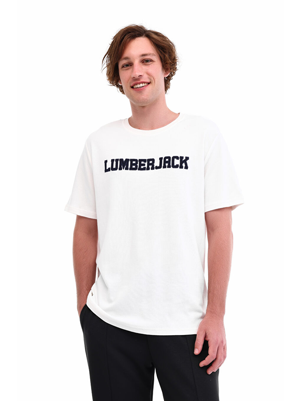 ML SADE 11BLO-11 5PR Beyaz Erkek Kısa Kol T-Shirt