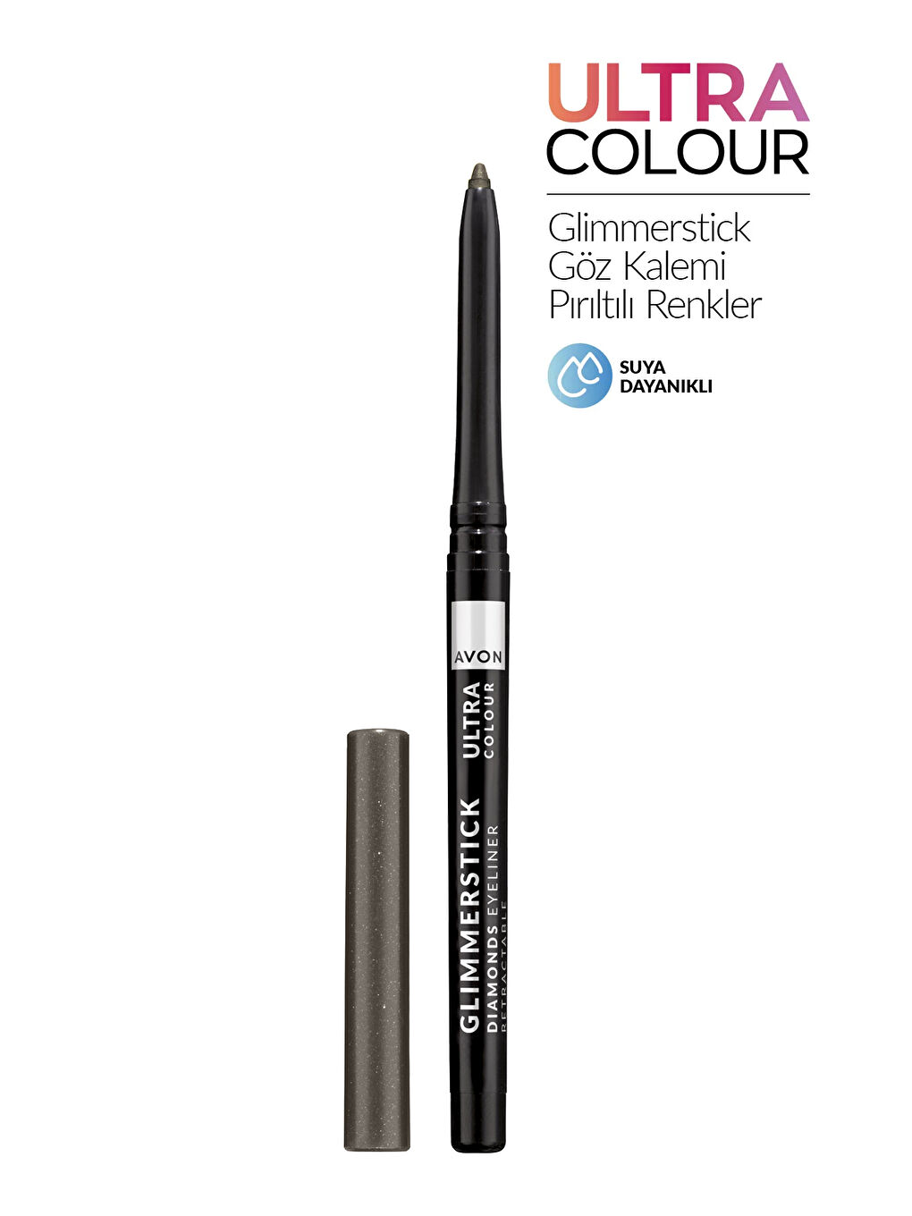 AVON Glimmersticks Pırıltılı Asansörlü Suya Dayanıklı Göz Kalemi Cool Bronze - 1