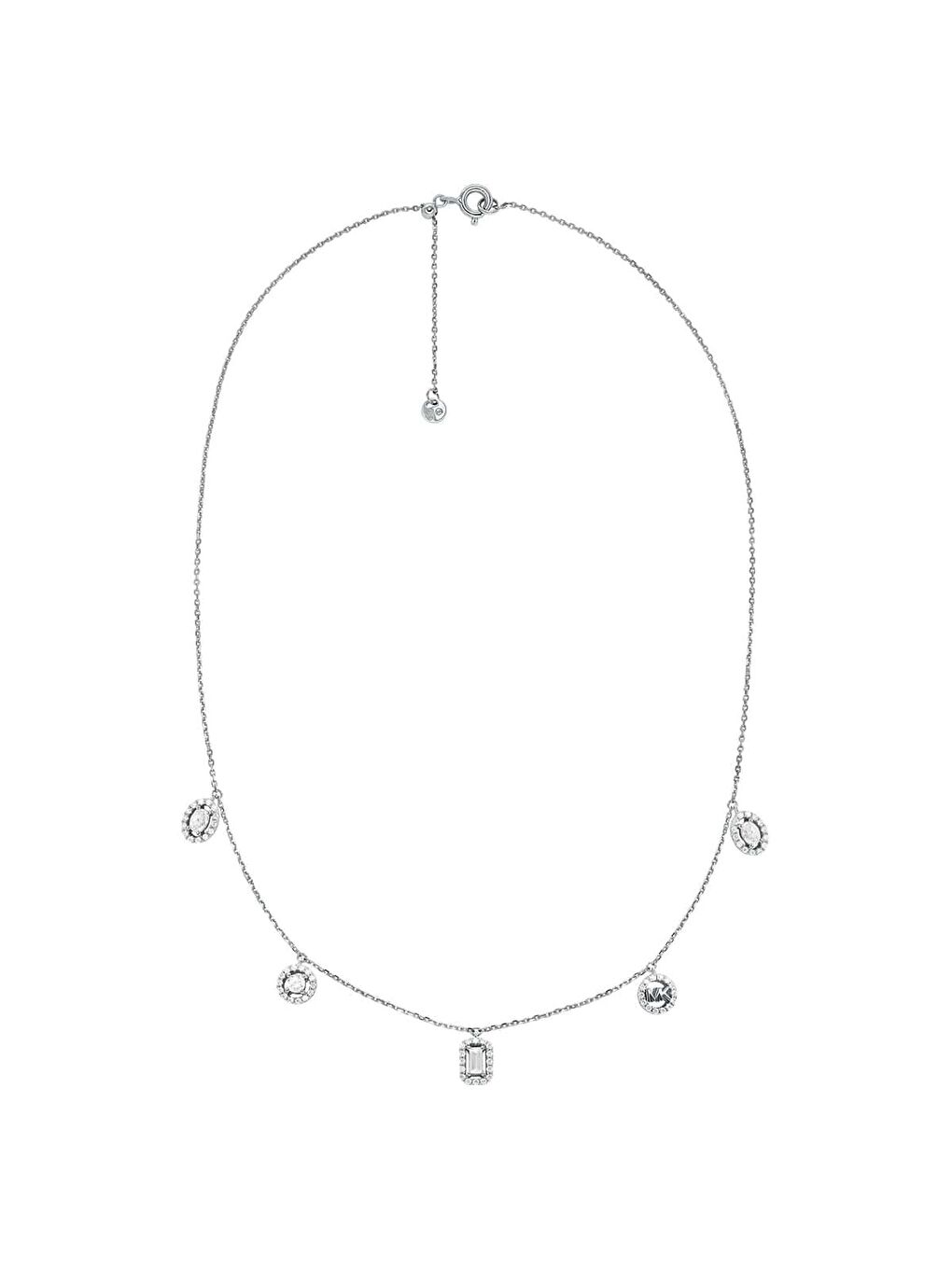 Gri MKC1822-040 Kadın Kolye