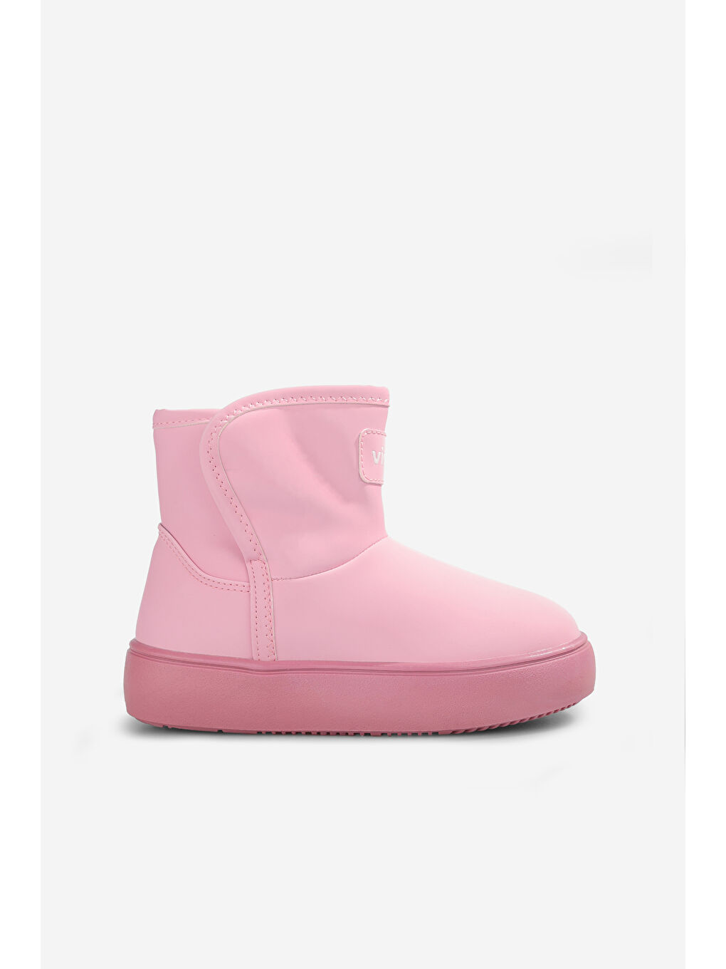 Pembe Pak Kürklü Kız Çocuk Pudra Çizme