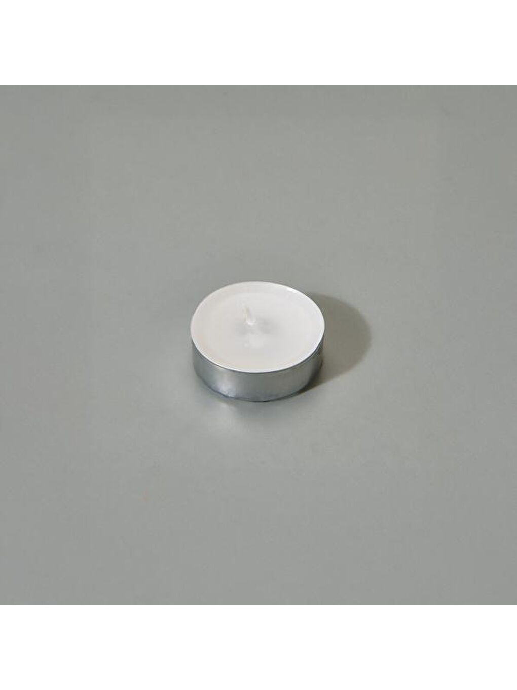 50'li Tealight Mum - Beyaz - 3,8 cm-2