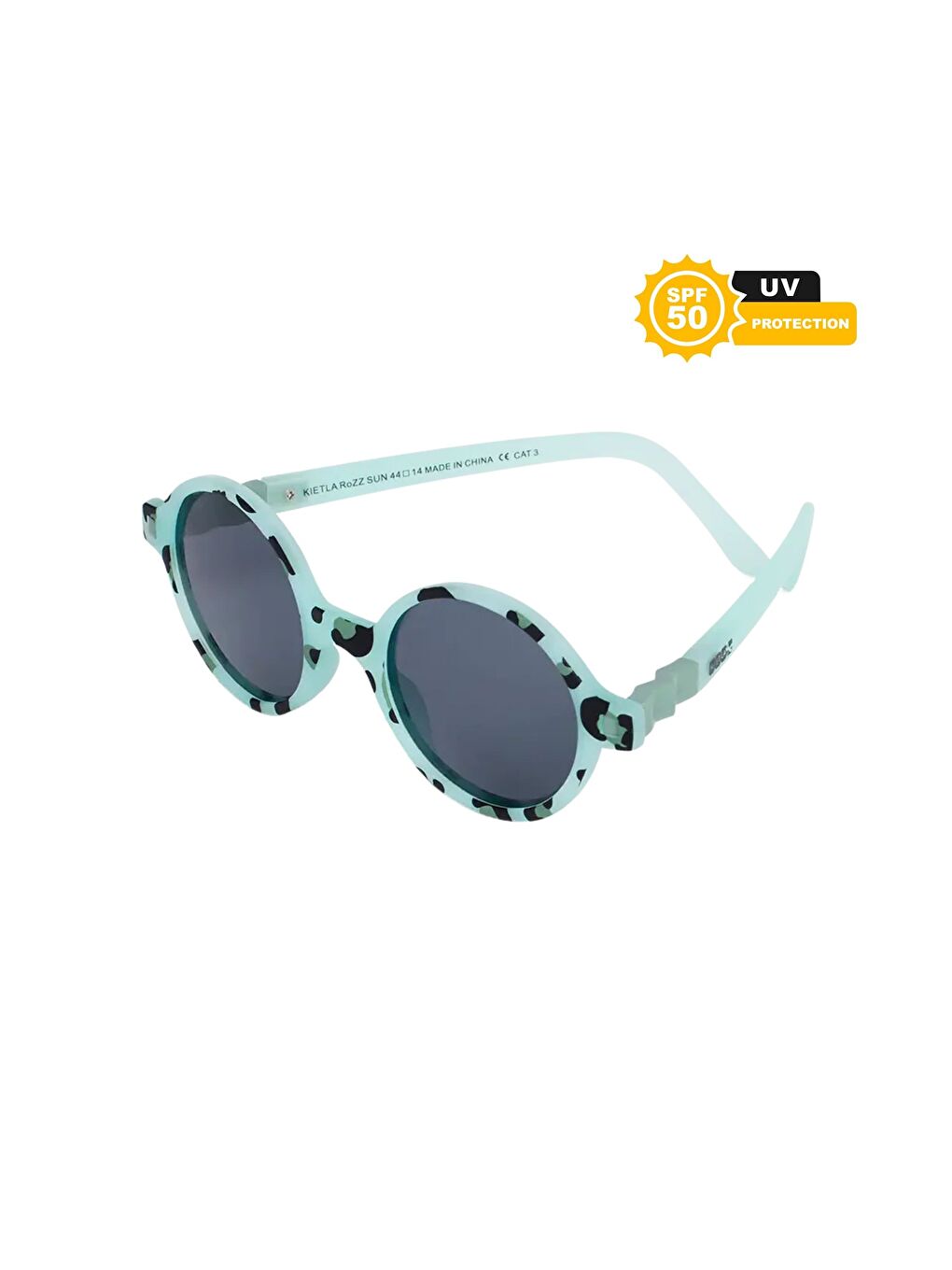 Yeşil Rozz Güneş Gözlüğü 4-6 Yaş Green Leopard-1