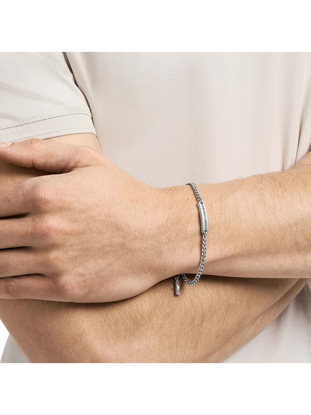 Gri AJEGS3189-040 Erkek Bileklik-2