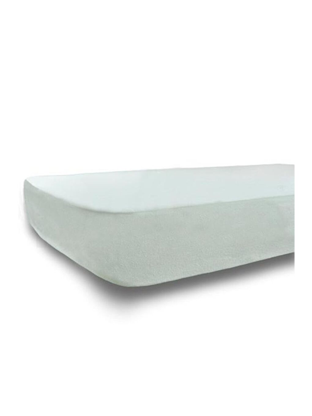 Beyaz Pamuklu Sıvı Geçirmez Fitted 160x200 Cm Çift Kişilik Alez-1