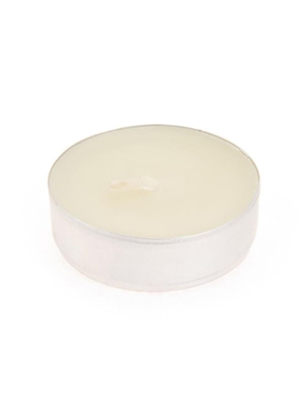 25'li Tealight Mum - Beyaz - 3,8 cm-2