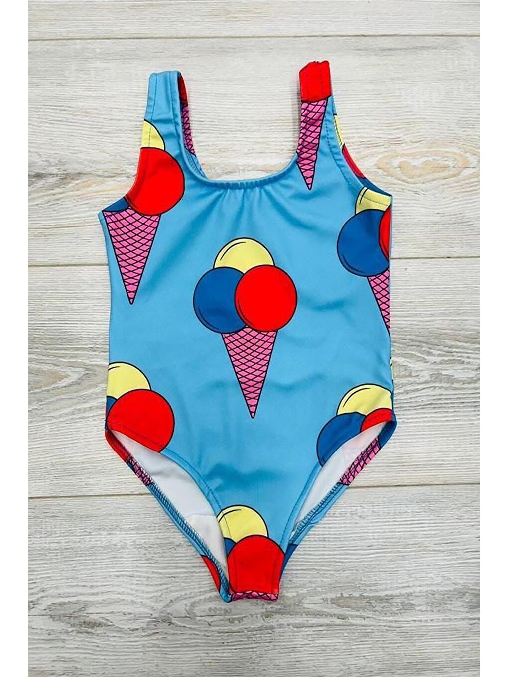 Karışık Trend Kız Çocuk Deniz Havuz Mayo