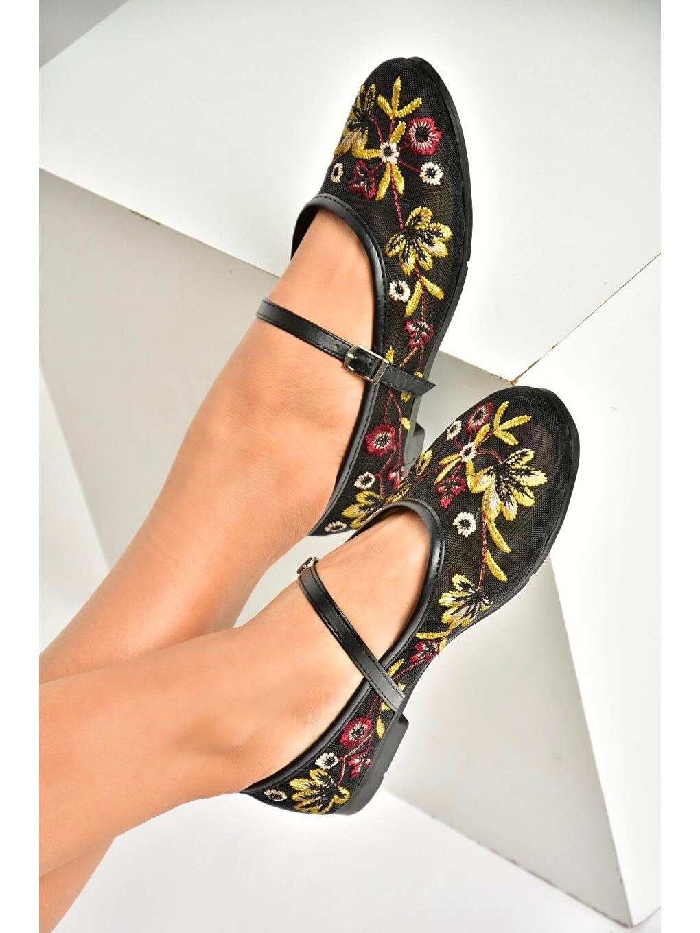 U2678532 Siyah Kadın Babet-3