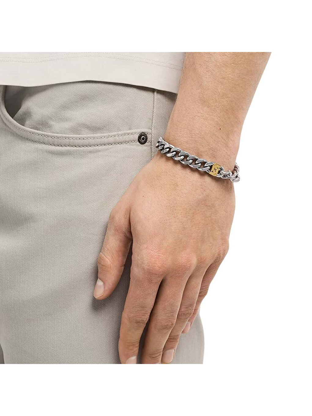 Sarı AJEGS3186-040 Erkek Bileklik-2