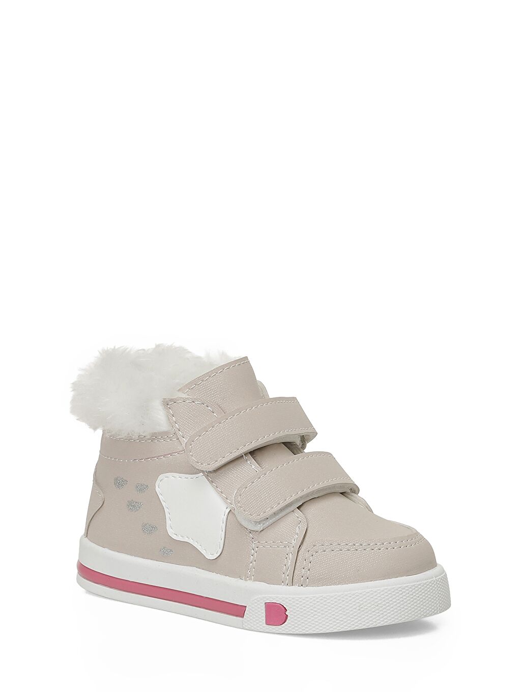 Pembe AVESI.B5PR Pudra Kız Çocuk High Sneaker-1