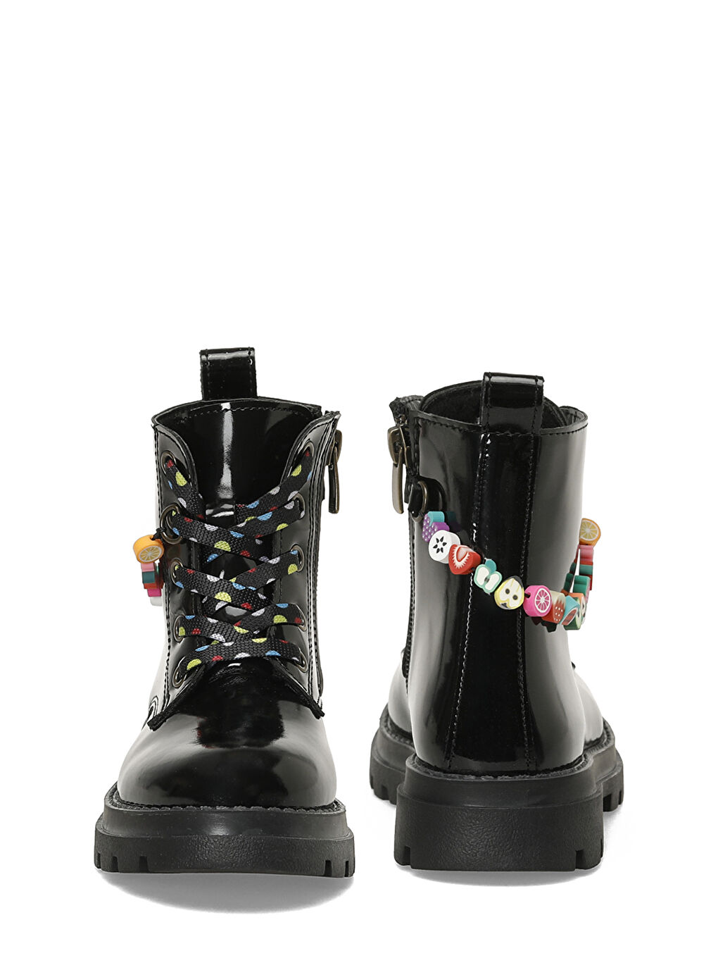 BALASO P 5PR Siyah Kız Çocuk Worker Bot-4