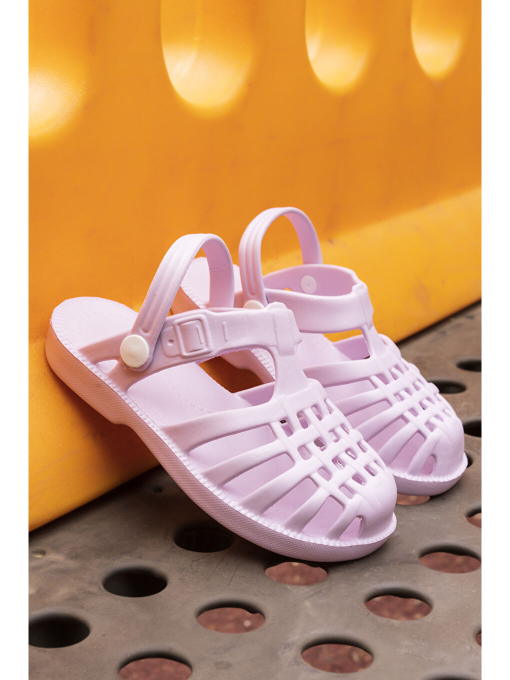 Mor HELY P 3FX Lila Kız Çocuk Terlik-1