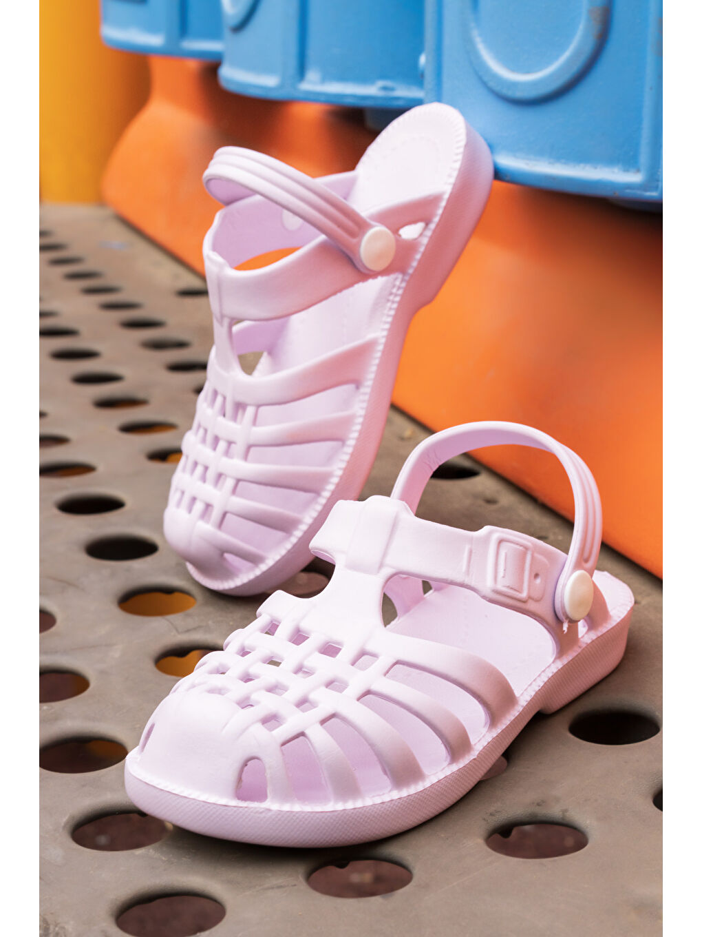 Mor HELY P 3FX Lila Kız Çocuk Terlik-2