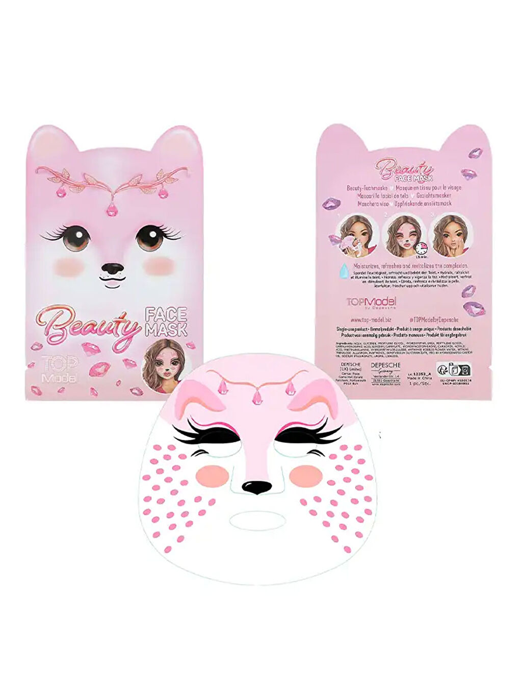 Hayvan Yüz Maskesi Tilki 12353