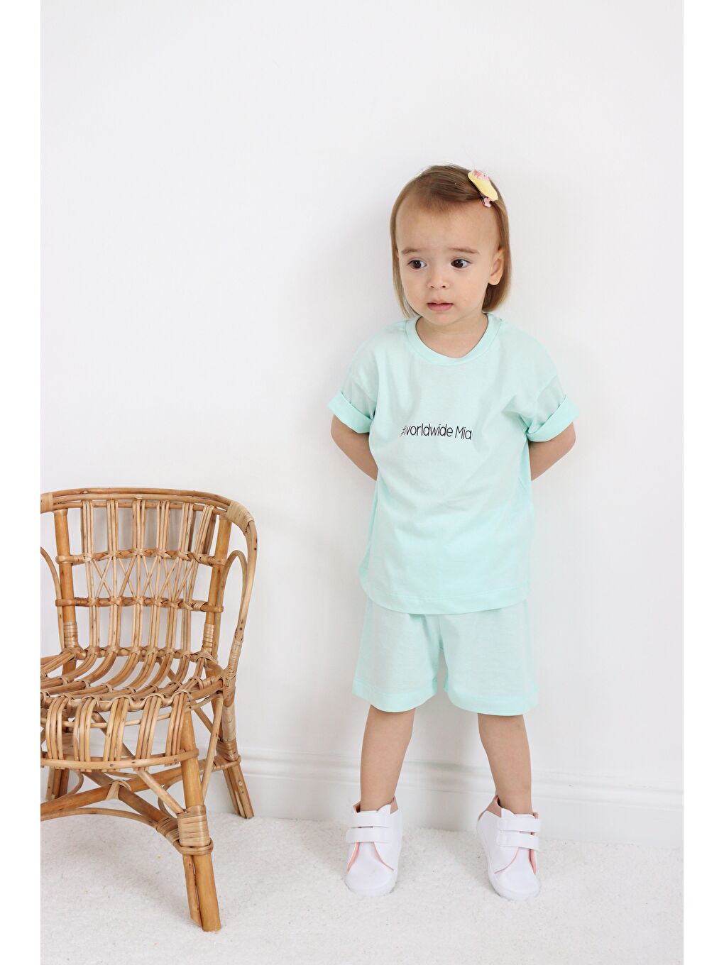 Mavi Süprem Yazlık Oversize Takım