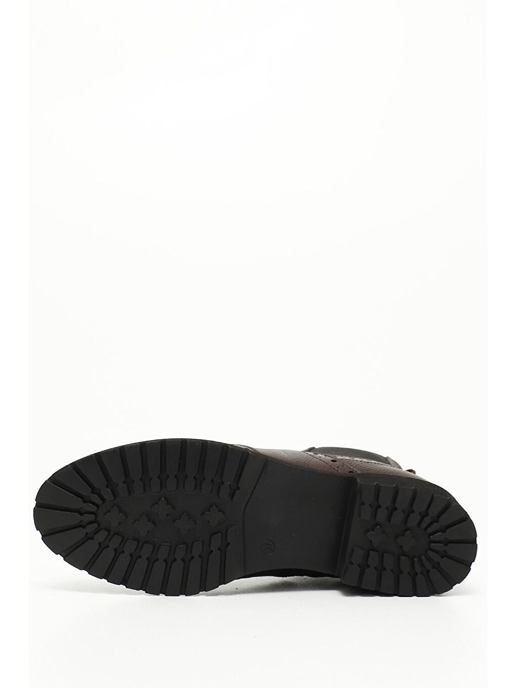 Bordo Kadın KOYU BORDO Kauçuk Taban Hakiki Deri Chelsea Bot-4