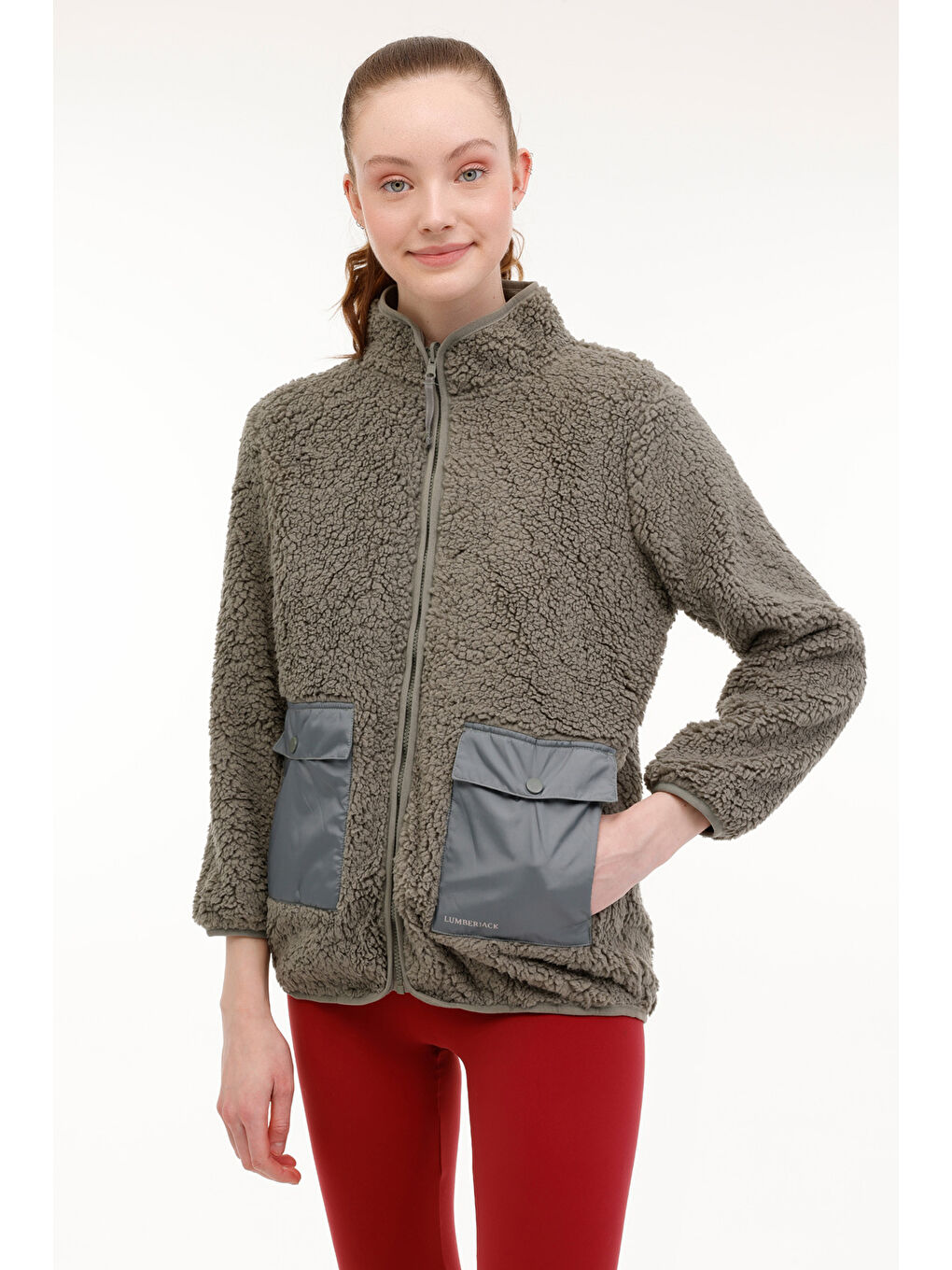 WL ZOE 2URB4 4PR Siyah Kadın Kısa Kaban-5