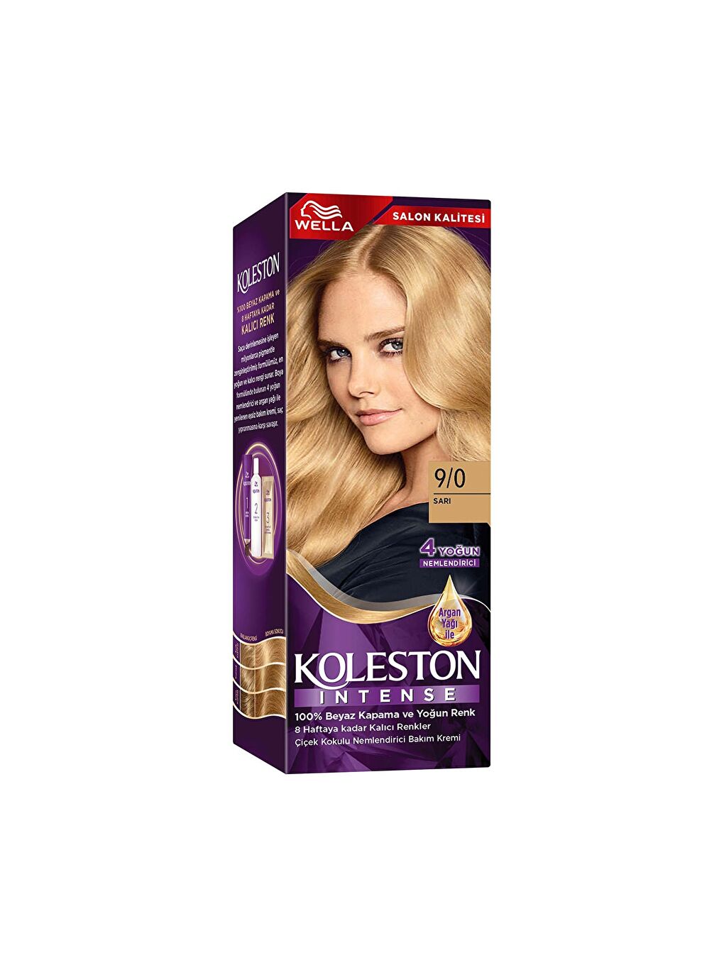 Wella Renksiz Koleston Intense Saç Boyası 9/0 Sarı - Salon Kalitesi - 1