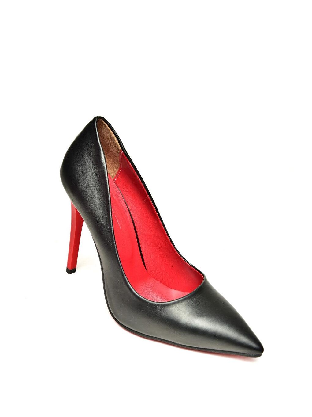 T6761920 Siyah Kadın Topuklu Ayakkabı-3