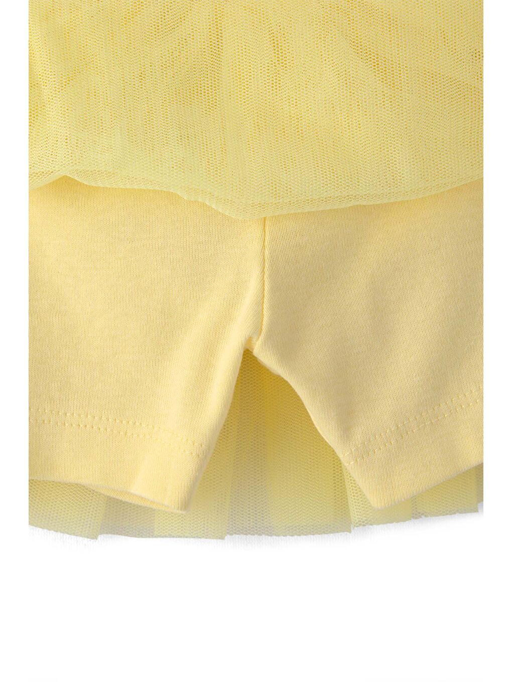 Kız Bebek Alt Üst Set 3 Ay-24 Ay Sarı-1