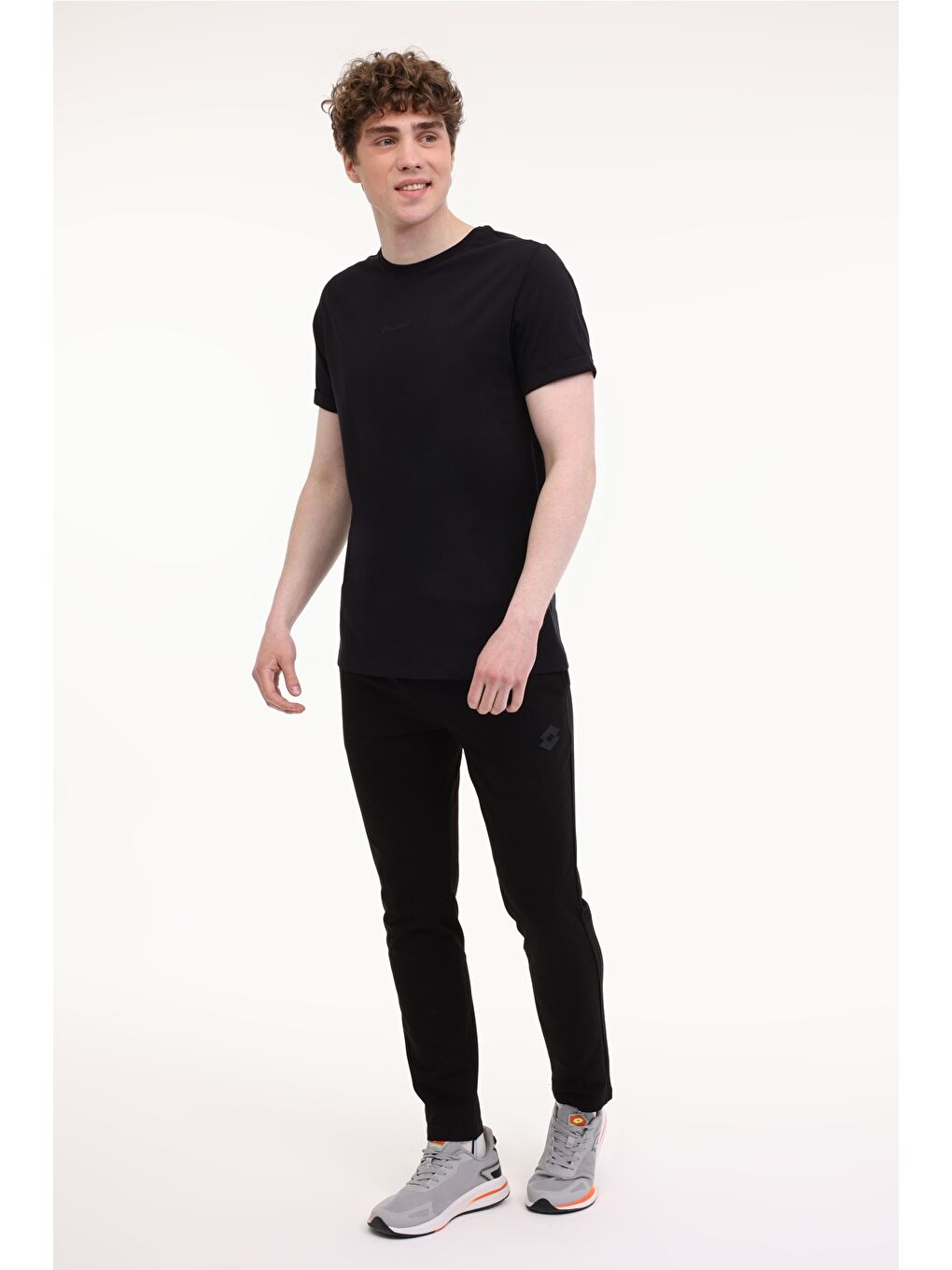 M-LUCAN TEE 5FX Siyah Erkek Kısa Kol Tişört-2