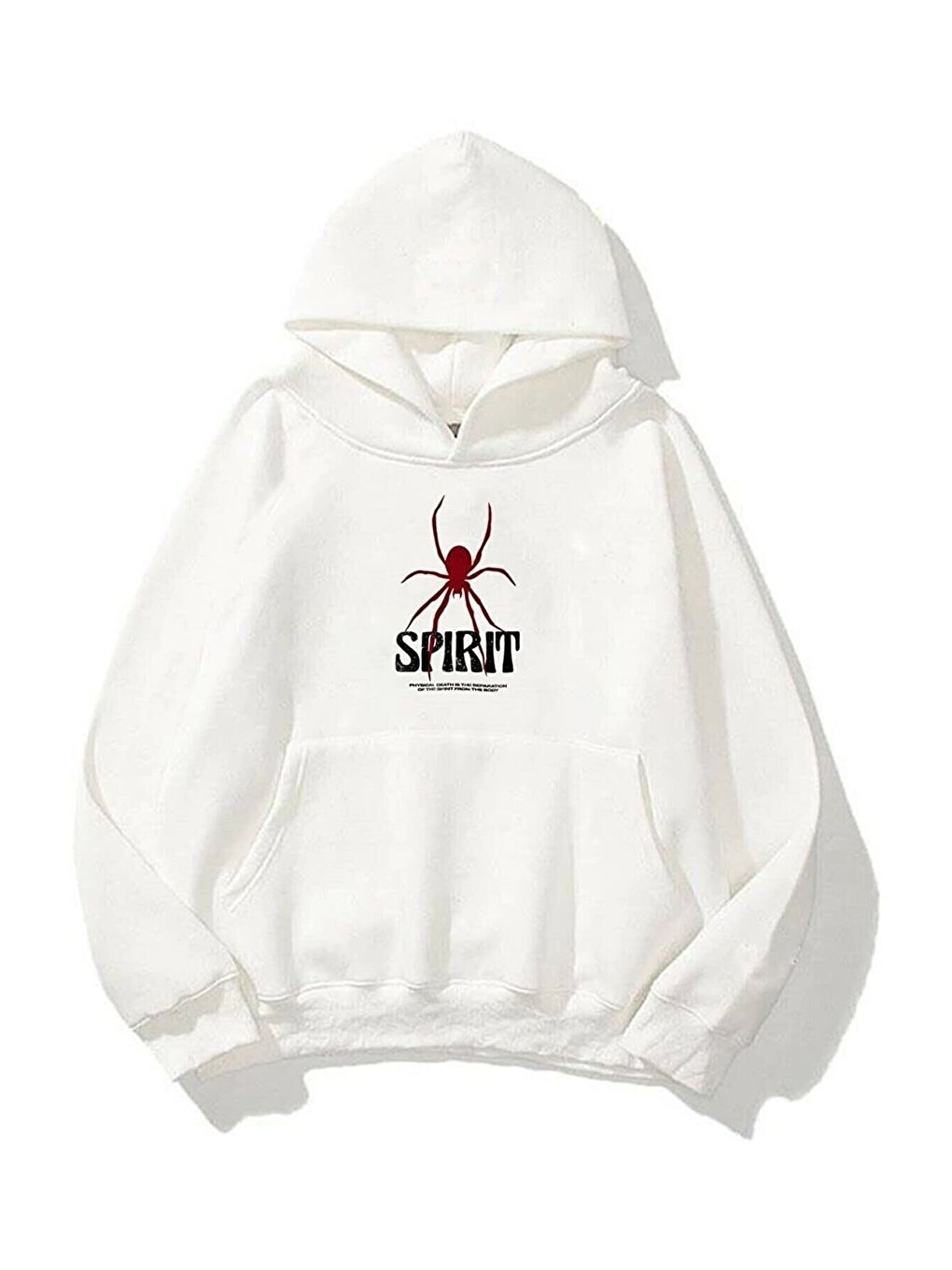 Unisex Spirit Sweatshirt Beyaz-1