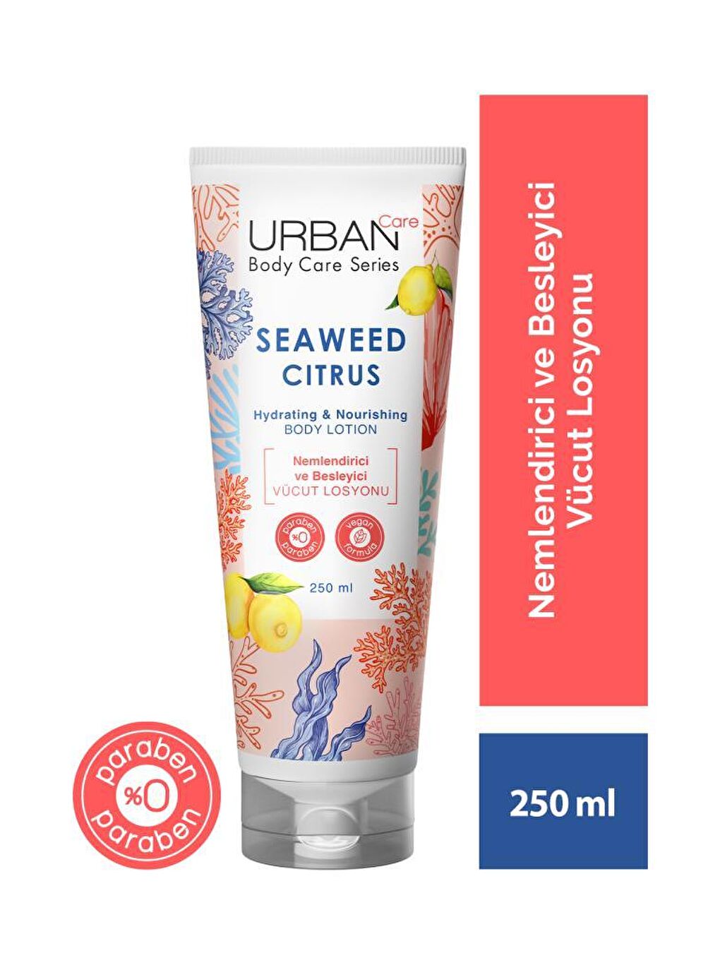 Body Series Seaweed Citrus Nemlendirici ve Besleyici Duş Jeli & Vücut Losyonu - 2'li Set-2