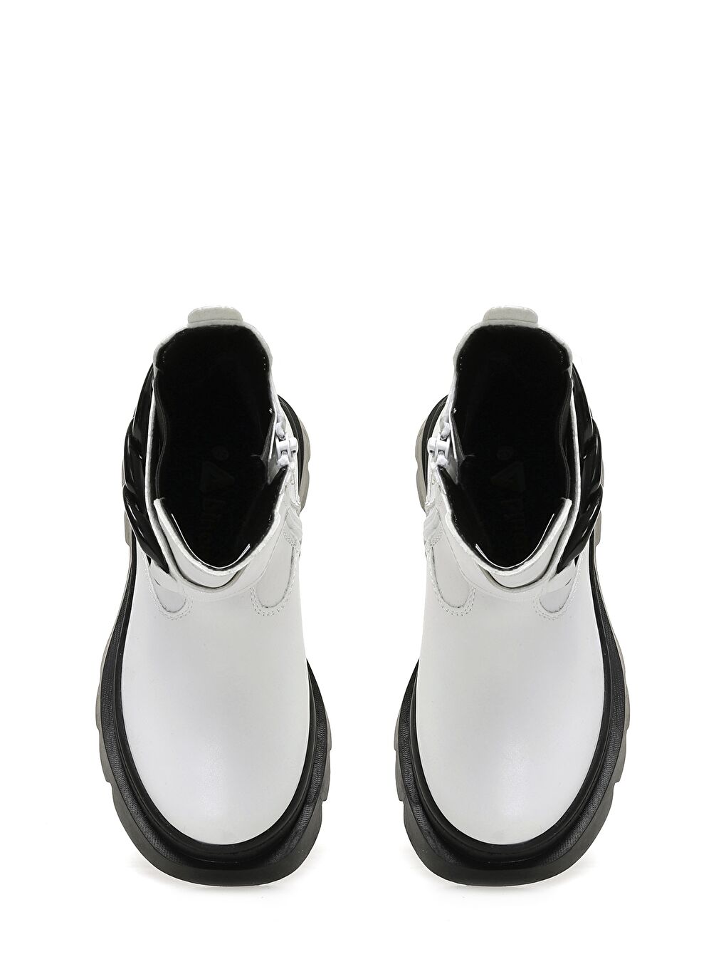 HERAS T STK P 3PR Beyaz Kız Çocuk Biker Bot-3