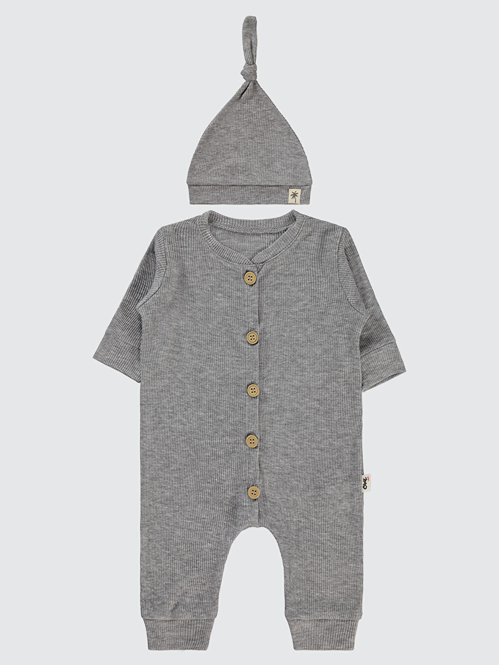 Baby Bebek Patiksiz Tulum 1-6 Ay Grimelanj