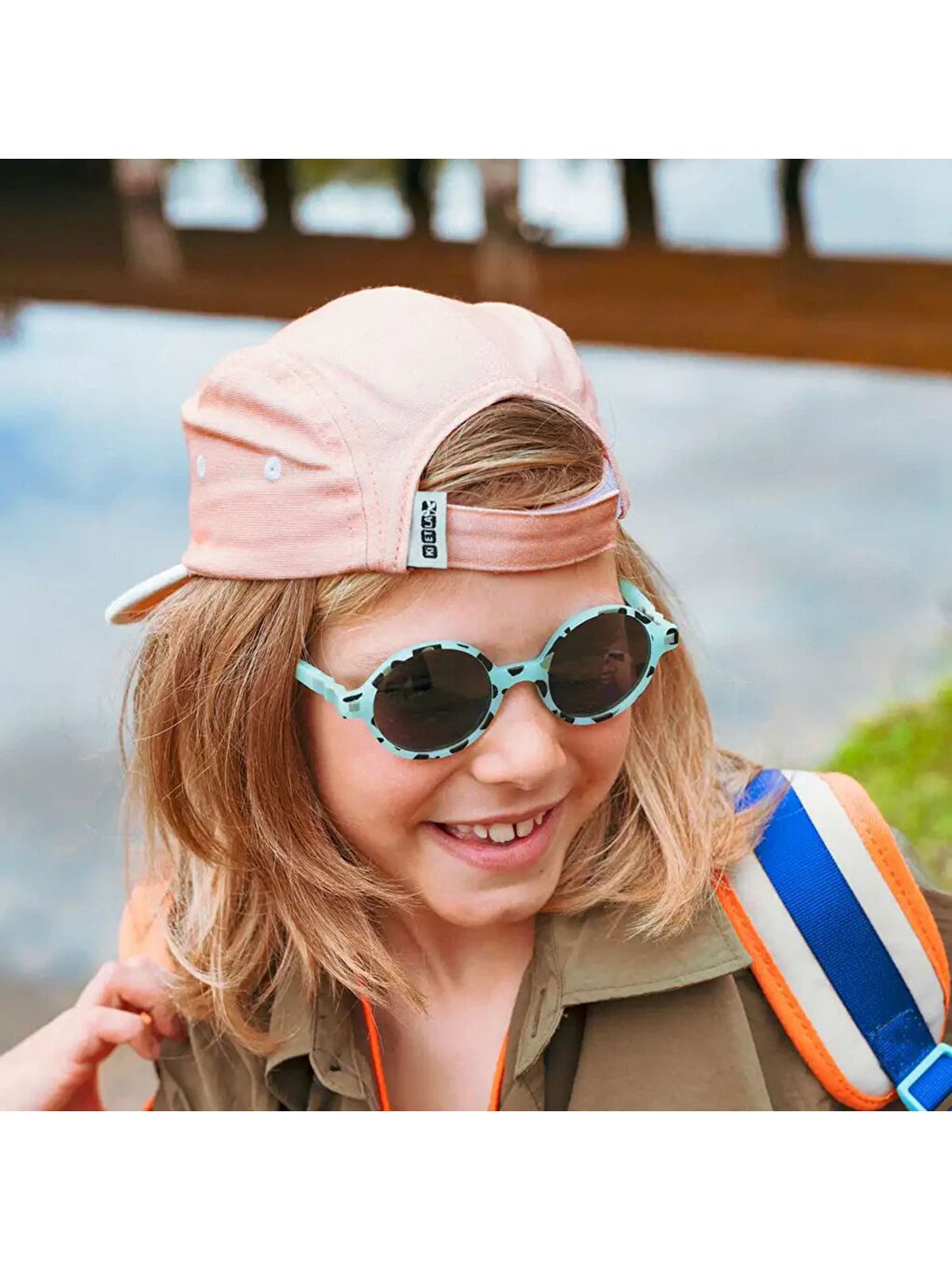 Yeşil Rozz Güneş Gözlüğü 6-9 Yaş Green Leopard-5